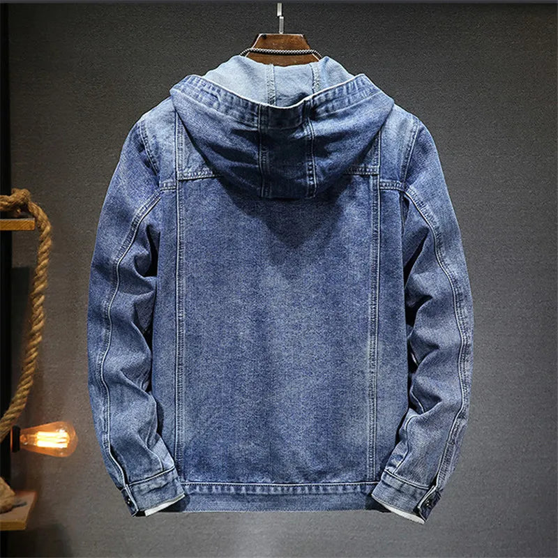 Stellan Hooded Denim Jacket
