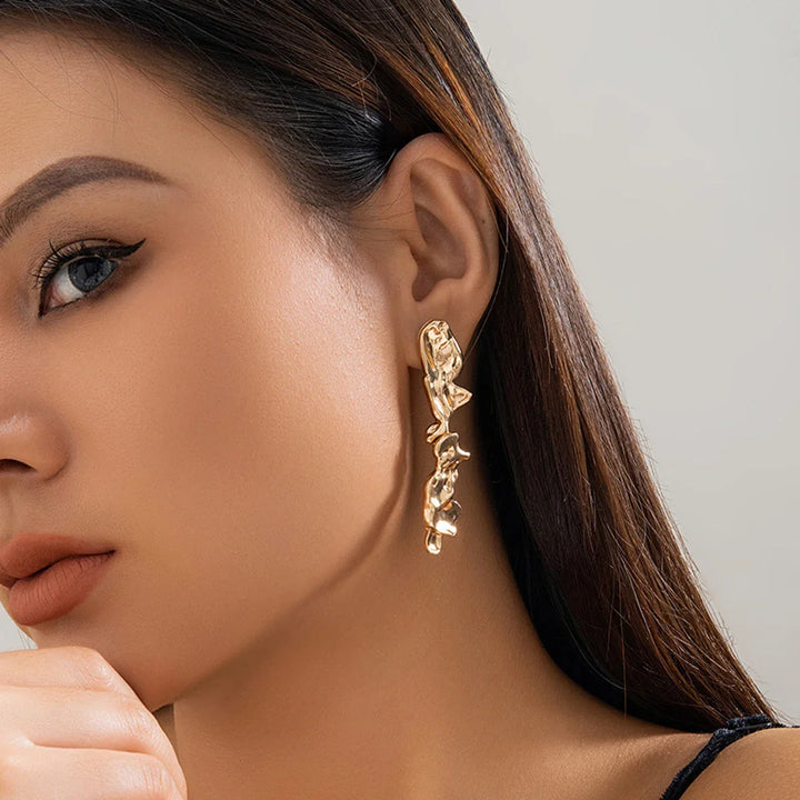 Burnished Bloom Abstract Jewelry Set