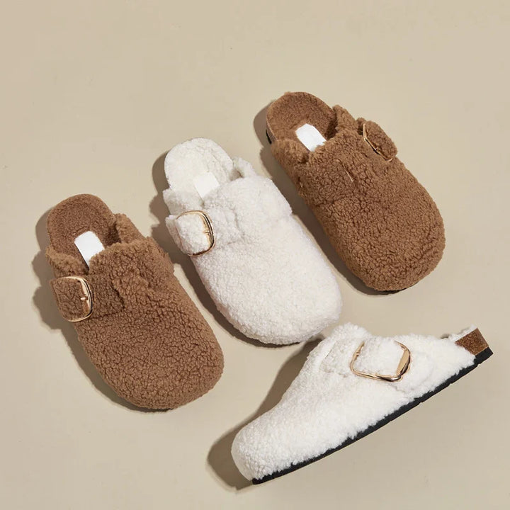 Cedar Glen Fuzzy Mules