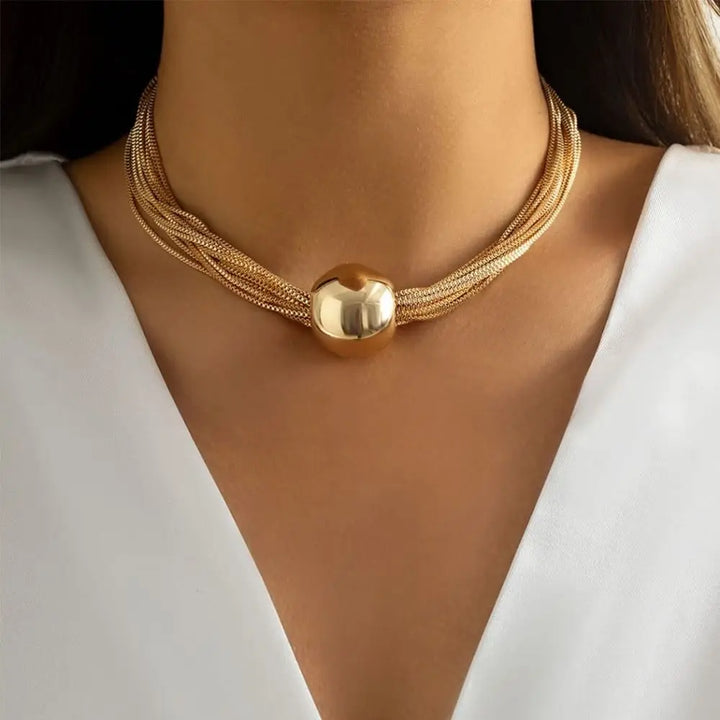 Arista Sphere Droplet Choker