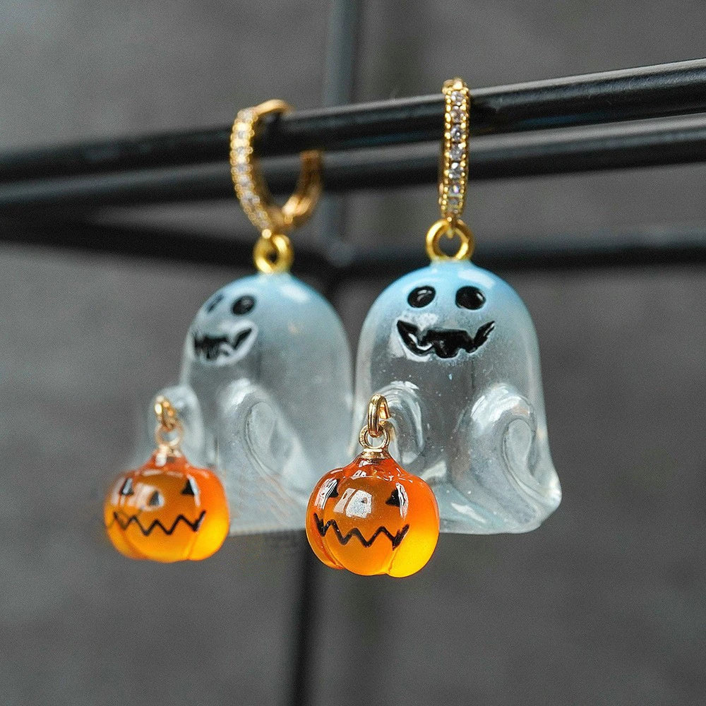 Boo & Glow Halloween Earrings