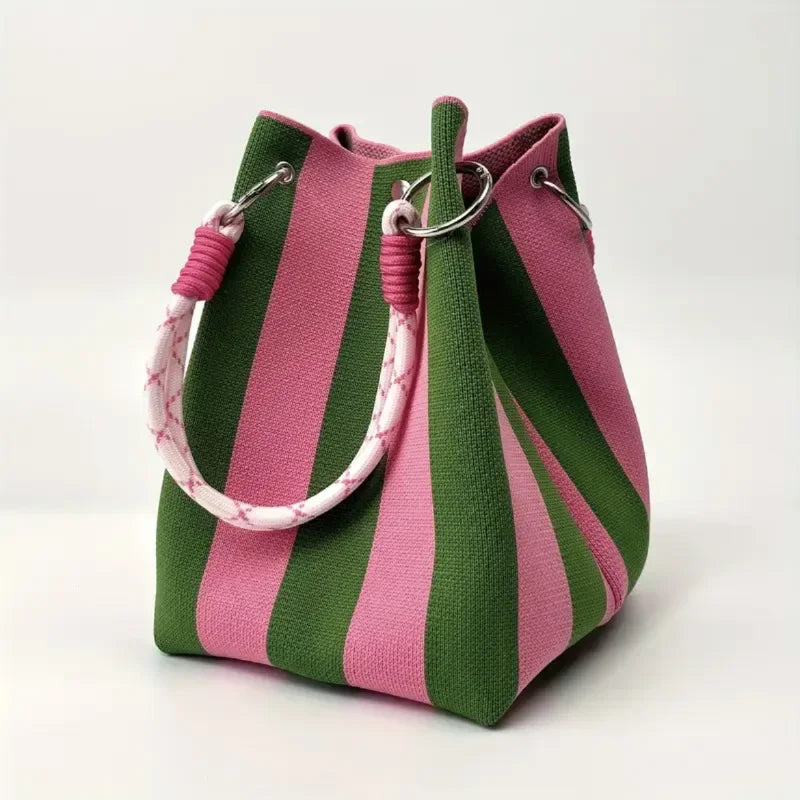 Carmine Colorblock Tote