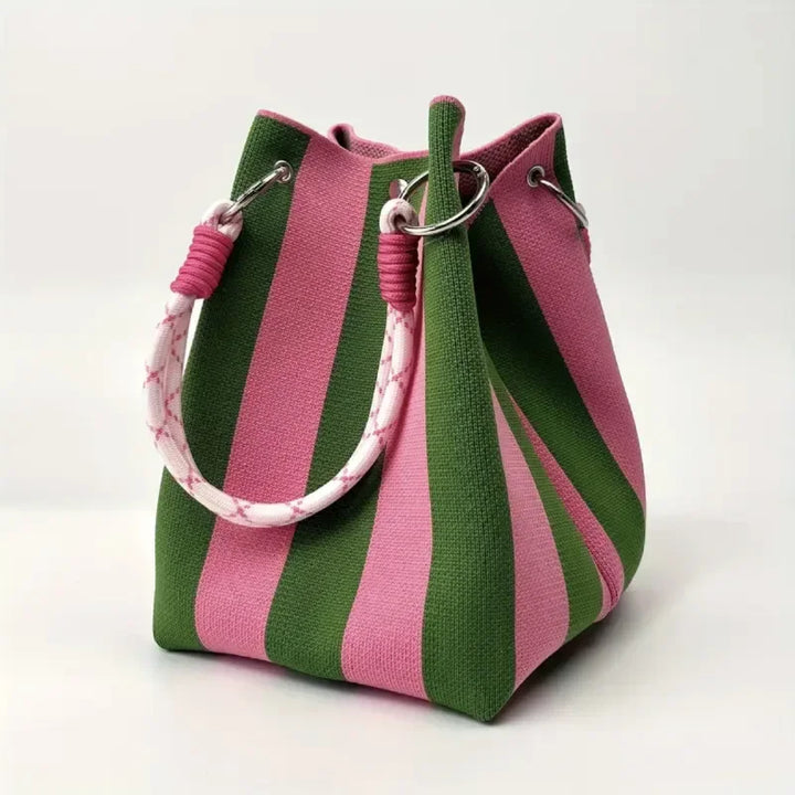 Carmine Colorblock Tote