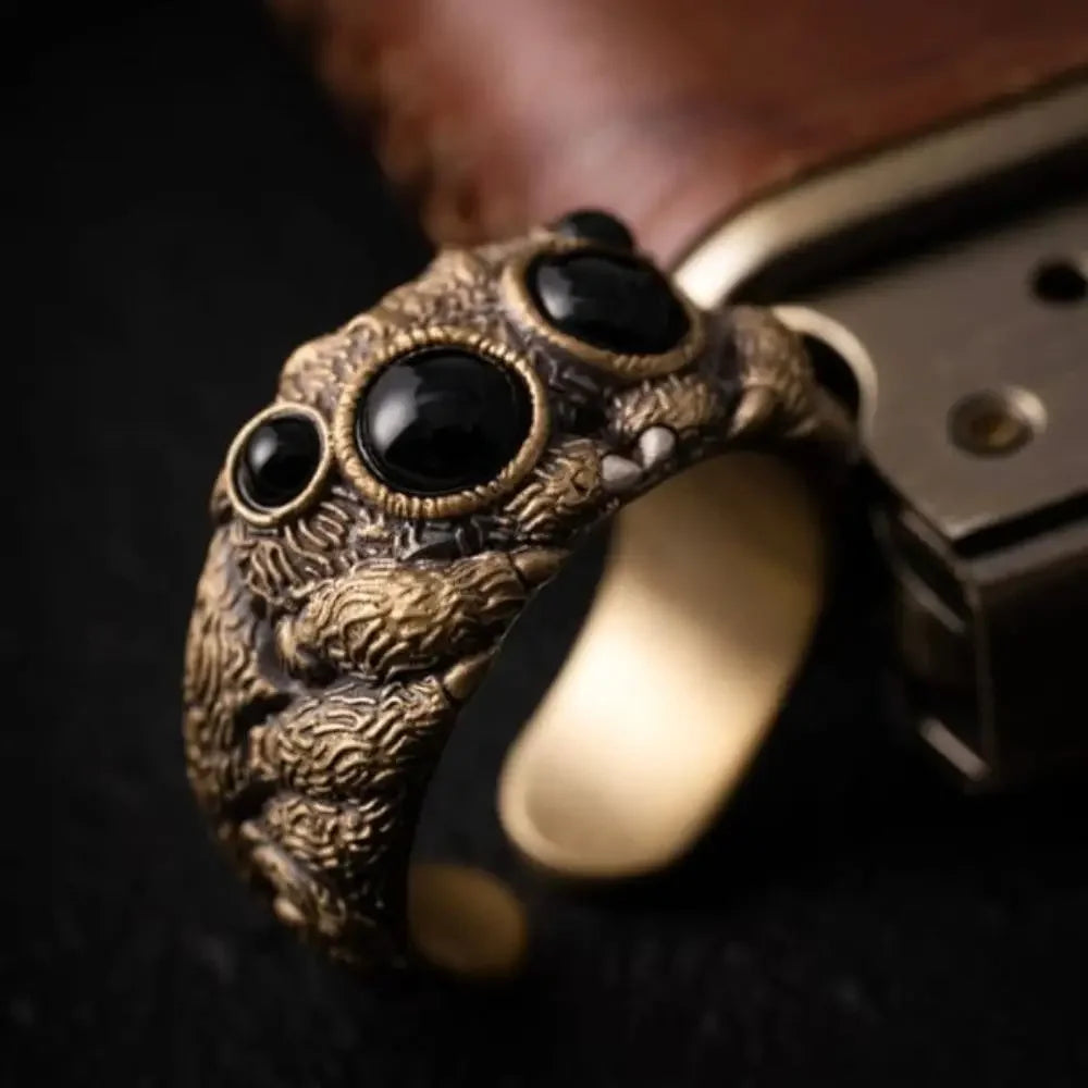 Dravyn Web Open Ring