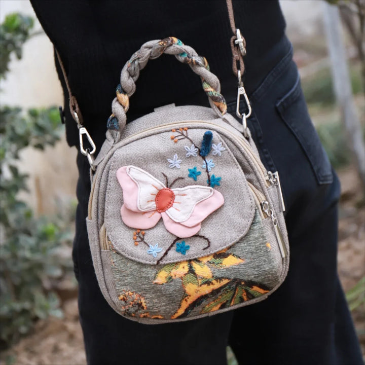 Mariposa Petal Handwoven Bag