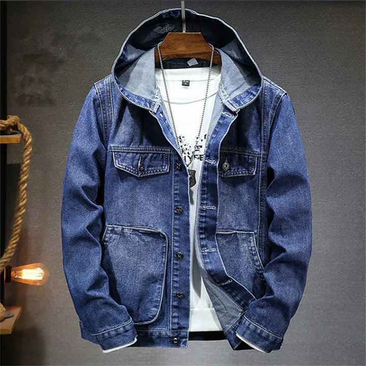 Stellan Hooded Denim Jacket