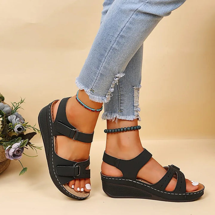Breeva Comfy Wedge Sandals