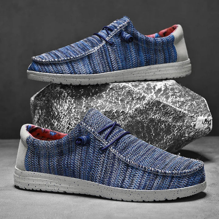 Maddox Textured Canvas Sneakers