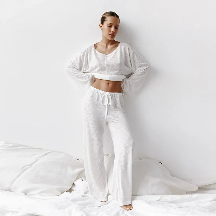 Linen Halo Loungewear Set