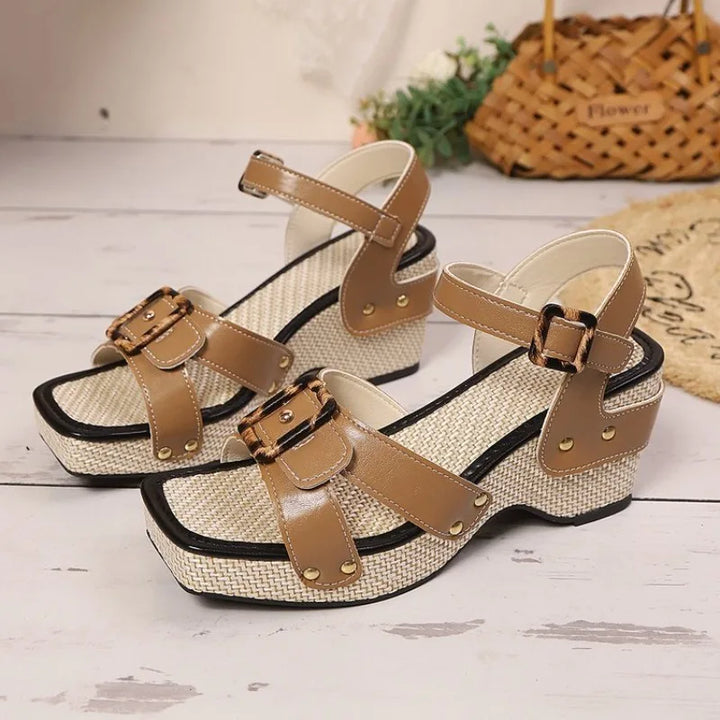 Venezia Boho Wedge Sandals