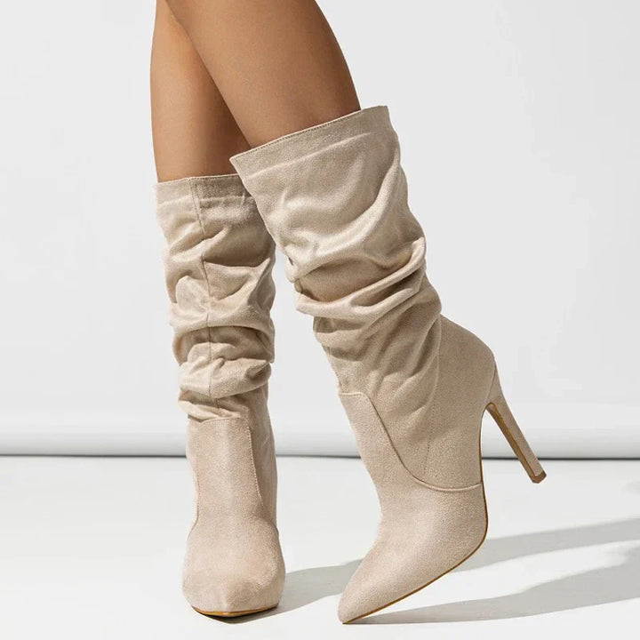 Vionna Pleated Heels