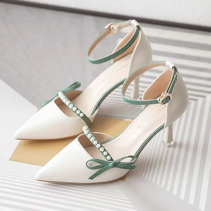 Esmée Pearly Bow Heels