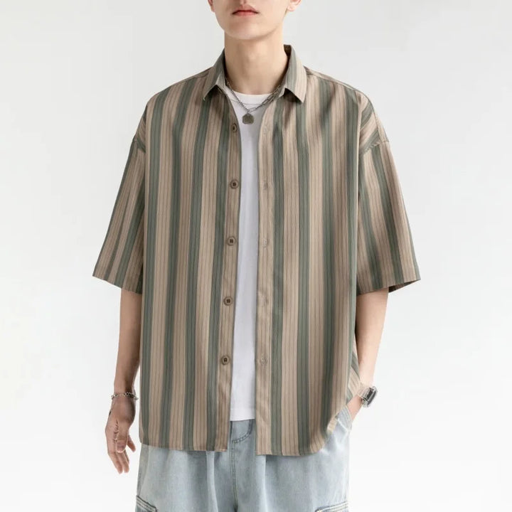 Overpass Patterened Flannel Shirt