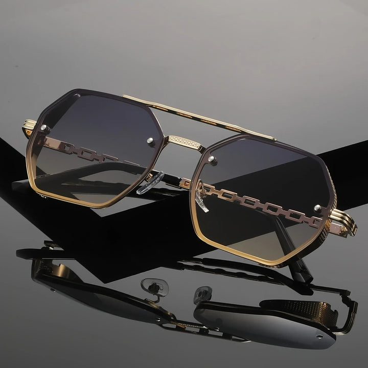 Levan Chain-Arm Sunglasses
