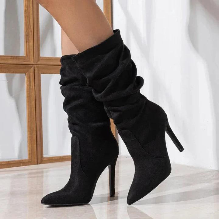 Vionna Pleated Heels