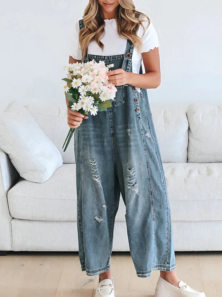 Chambray Denim Overalls