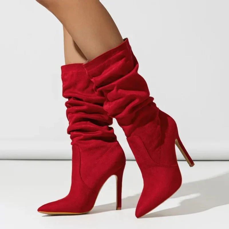 Vionna Pleated Heels
