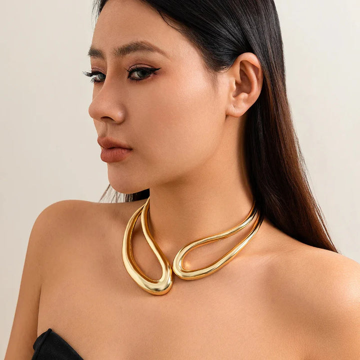 Serene Minimalist Drop Necklace