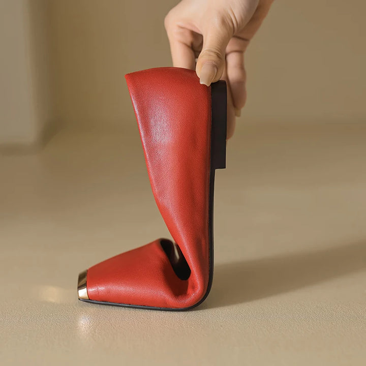 Castella Ballerina Leather Flats