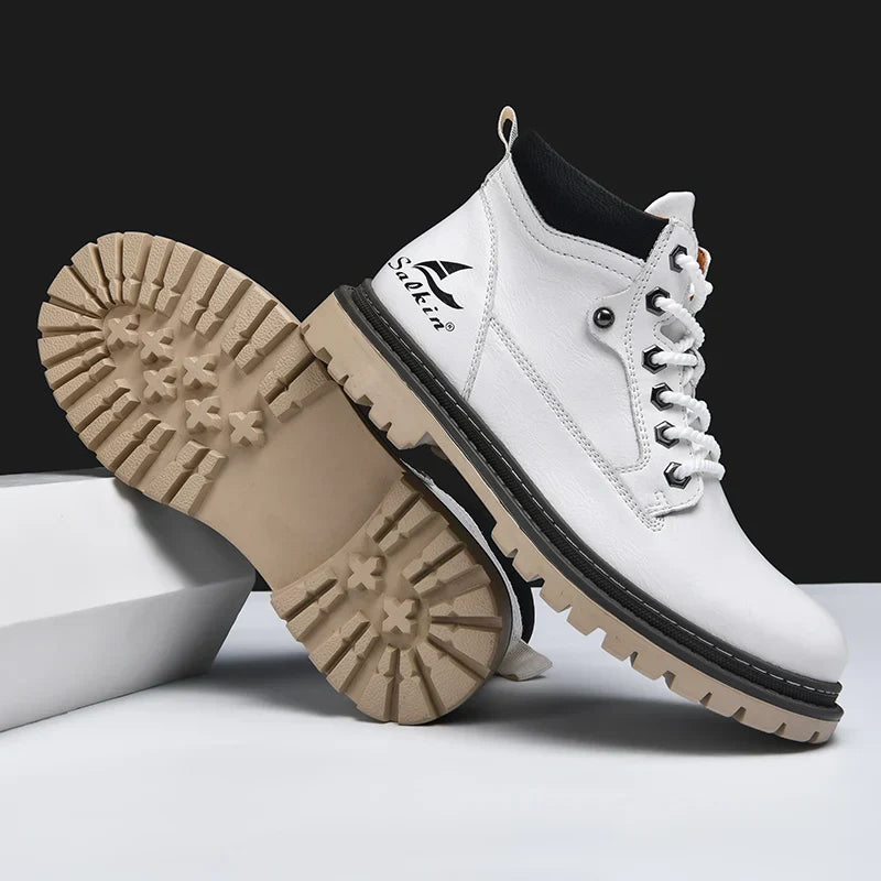 City Guard Leather Boots