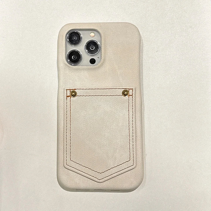 Indigo Denim iPhone Case