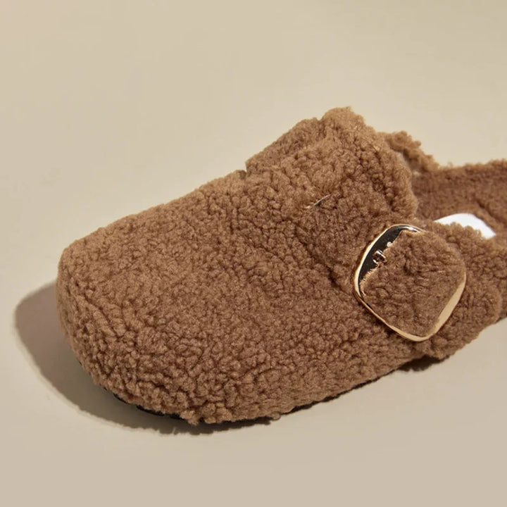 Cedar Glen Fuzzy Mules