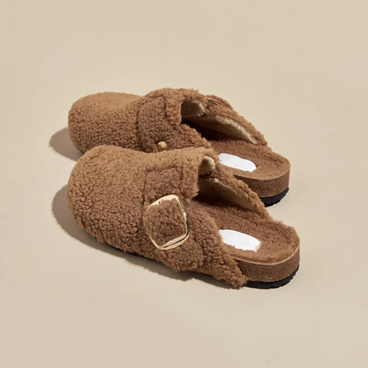 Cedar Glen Fuzzy Mules