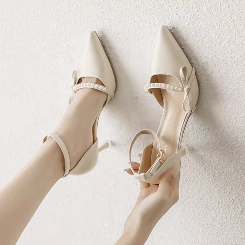 Esmée Pearly Bow Heels