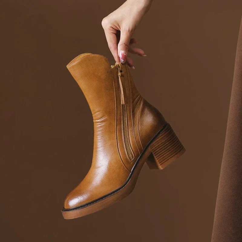 Camílle 2" Leather Ankle Boots