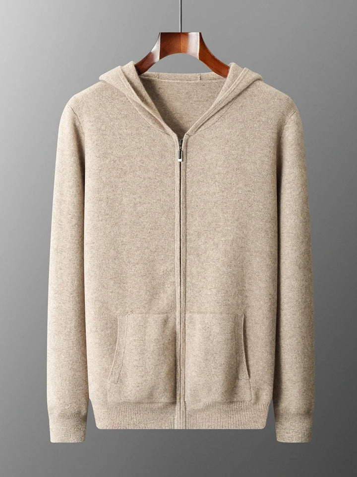 Montclair 100% Merino Wool Zip Hoodie