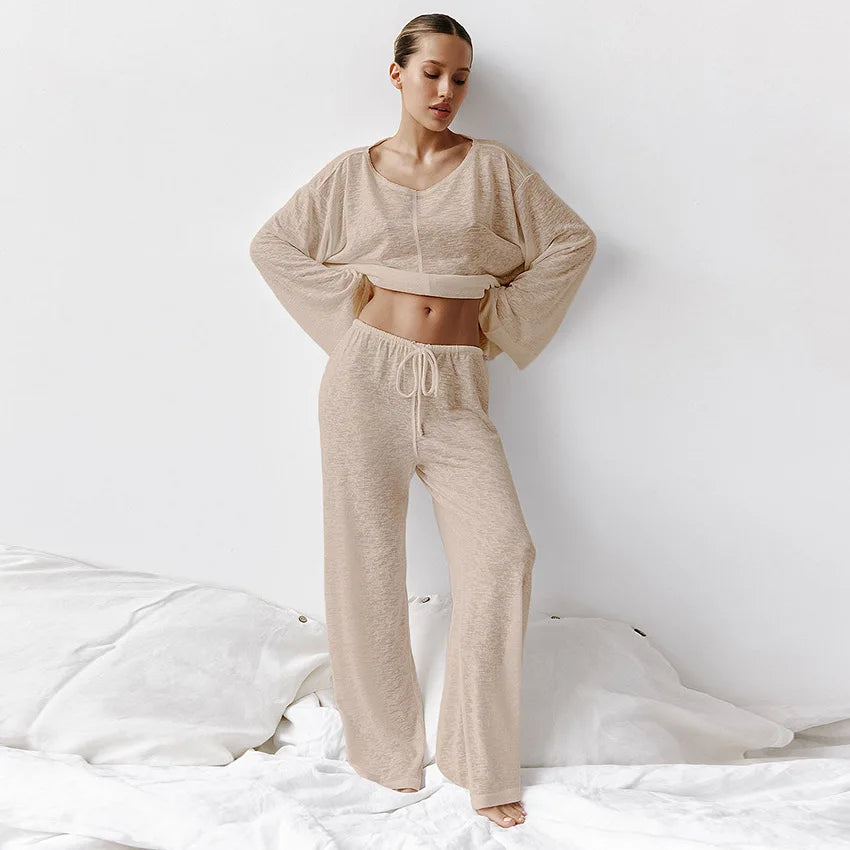Linen Halo Loungewear Set