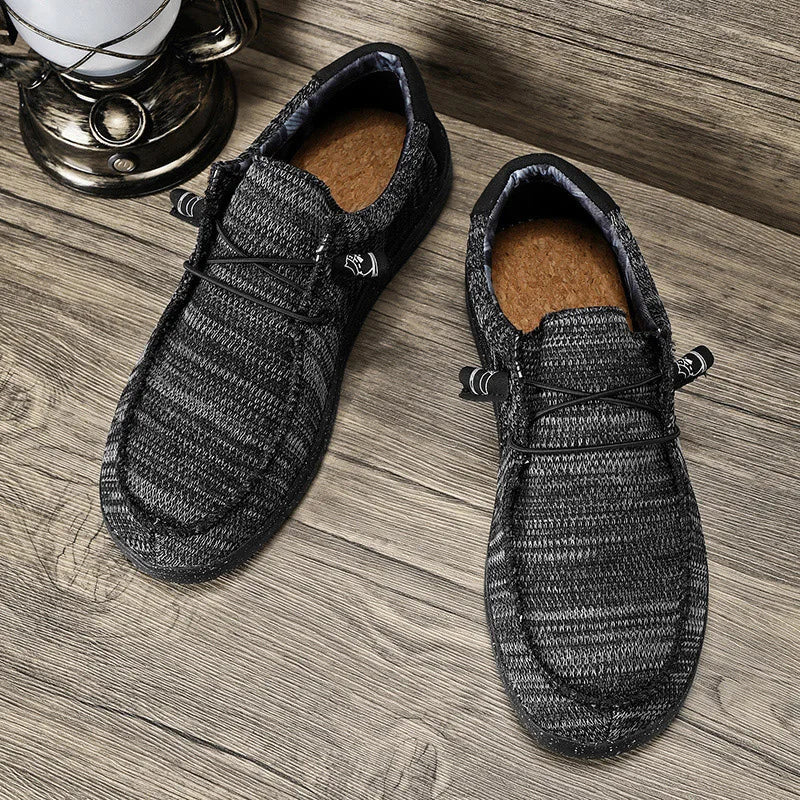 Maddox Textured Canvas Sneakers