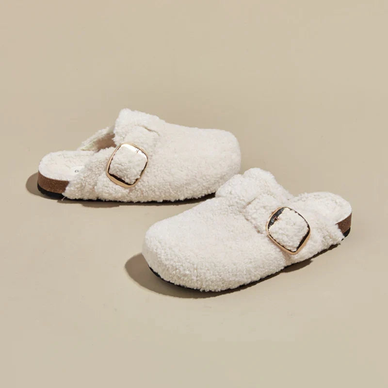 Cedar Glen Fuzzy Mules