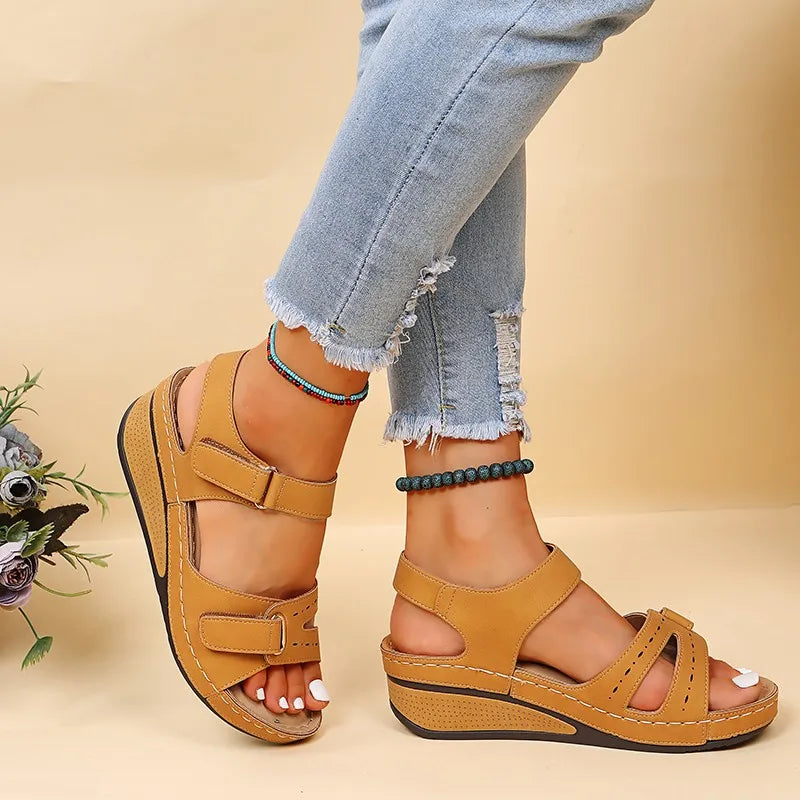 Breeva Comfy Wedge Sandals
