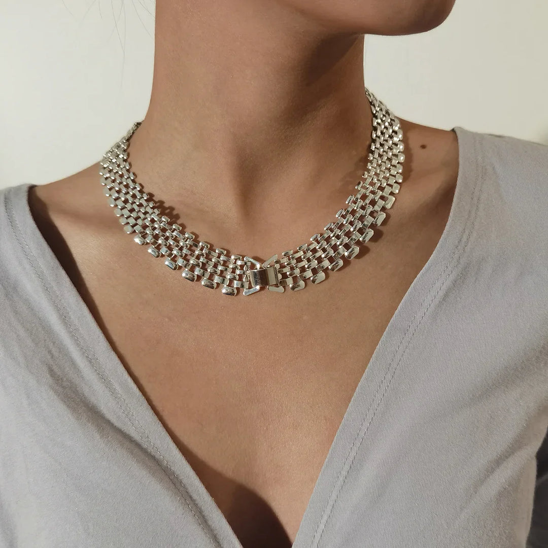 Kaela Mesh-Style Necklace