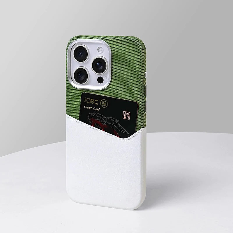 Denton Card Holder iPhone Case