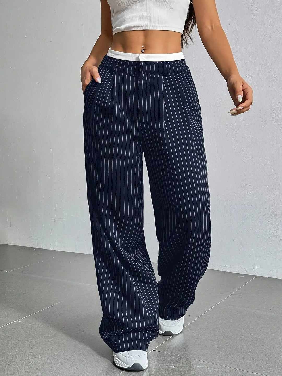 Shoreline Pinstripe Pants