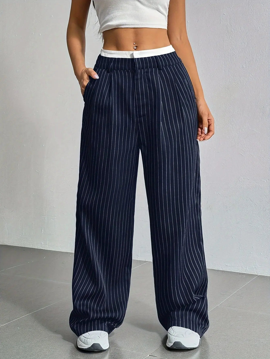 Shoreline Pinstripe Pants
