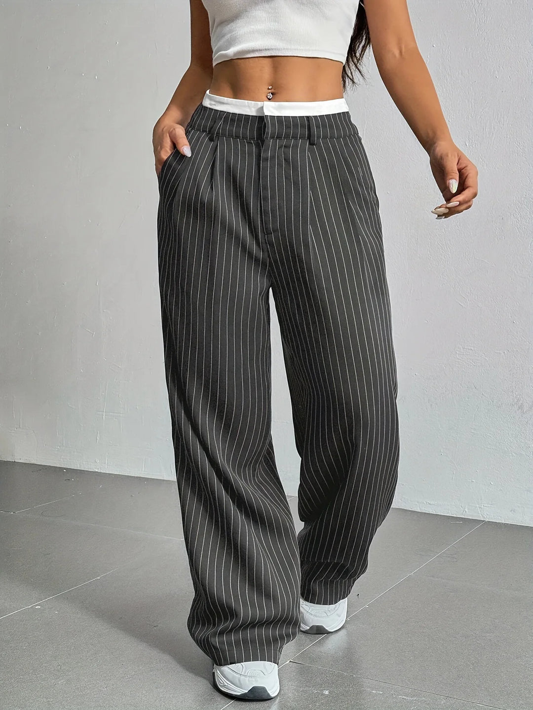 Shoreline Pinstripe Pants