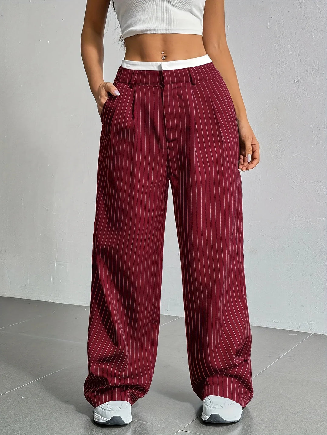 Shoreline Pinstripe Pants