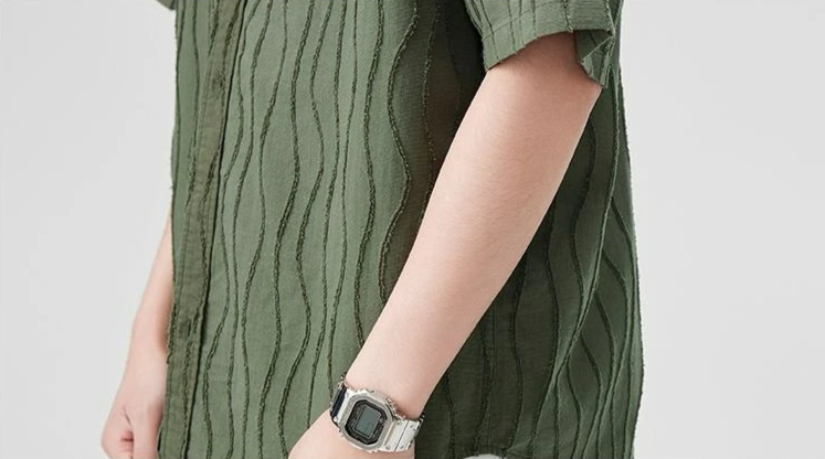 Shoreline Ripple Textured Shirt
