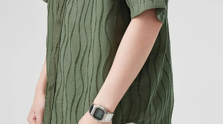 Shoreline Ripple Textured Shirt
