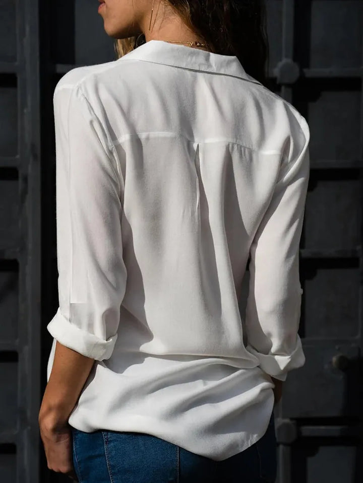 Silky Citrus Blouse