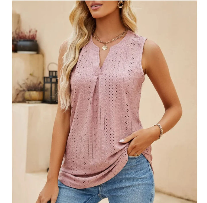 Solise Breezy V-Neck Top