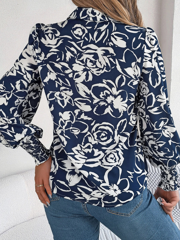 Twilight Bloom Sleeve Blouse