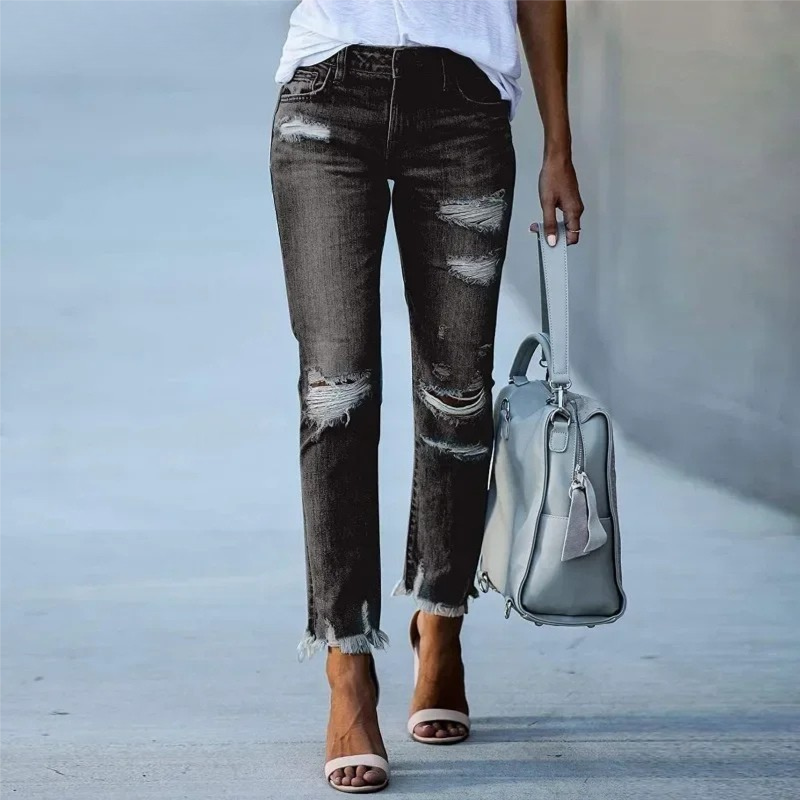 Roxie Highstreet Ripped Jeans