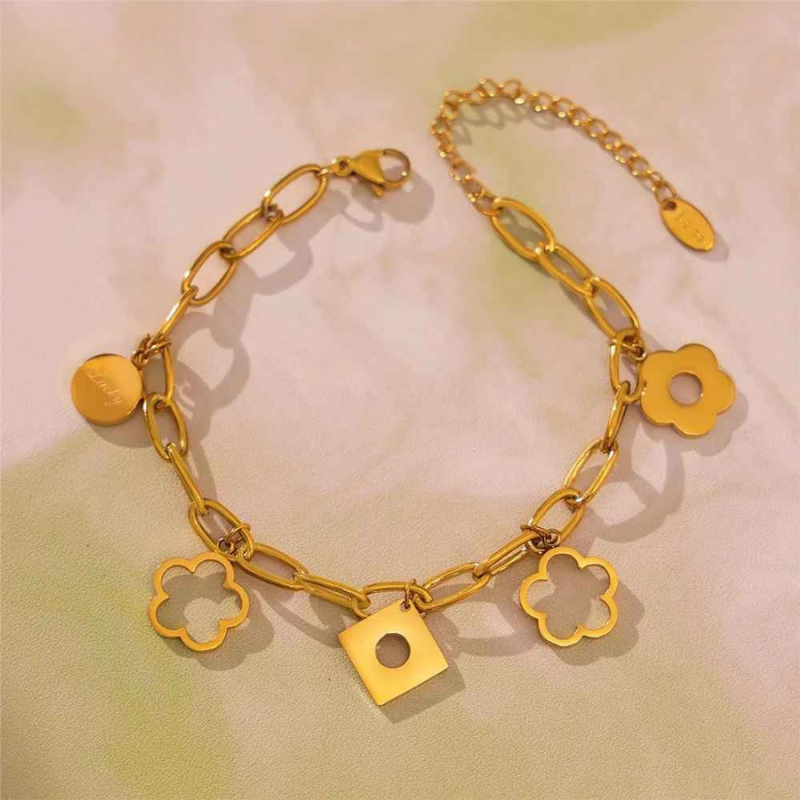 Cloverline Charm Bracelet