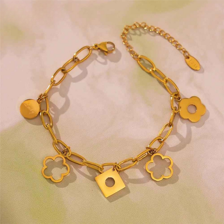 Cloverline Charm Bracelet