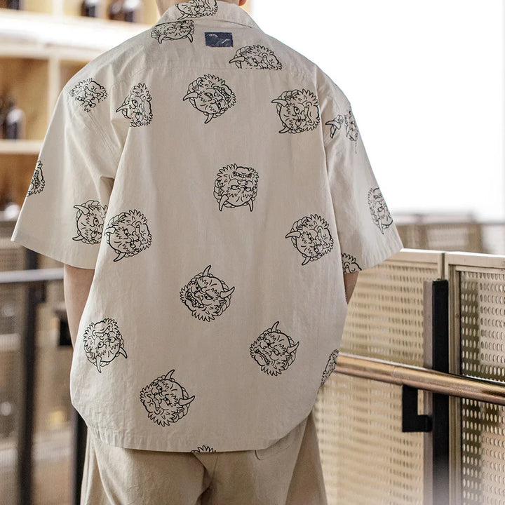 Yokai Linen Flannel Shirt