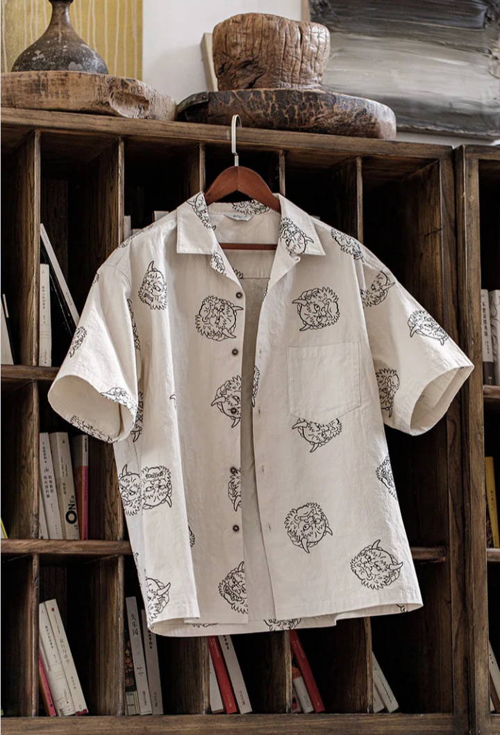 Yokai Linen Flannel Shirt